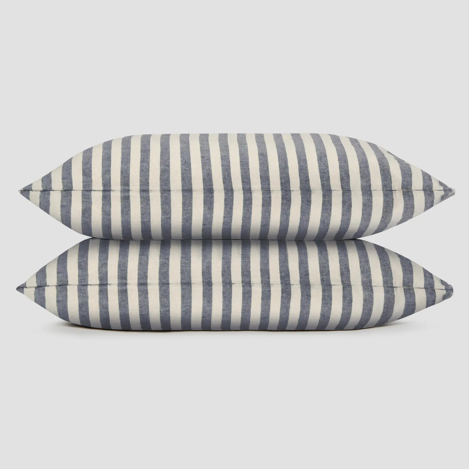 Hot Linen Blend Pillowcase (Pair) Striped Bedding|Linen Bedding
