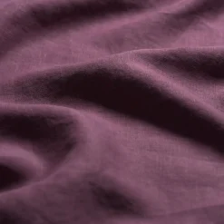 Hot Berry 100% Linen Flat Sheet Linen Bedding|Flat Sheets