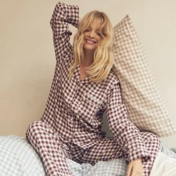 Sale Pajama Set Women Pajama Sets|Linen Pajamas