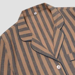 Outlet d Linen Pajama Shirt Women Linen Pajamas