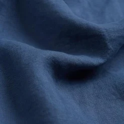 New Blueberry 100% Linen Flat Sheet Linen Bedding|Flat Sheets