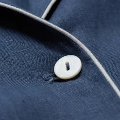 Hot Linen Pajama Shirt (Top Only) Women Linen Pajamas