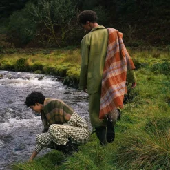 Clearance Plaid Cabin Wool Blanket Blankets & Throws|Blankets & Throws