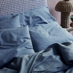 Clearance Linen Blend Pillowcase (Pair) Linen Bedding|Pillowcases