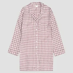 Online Linen Night Shirt Women Linen Pajamas|Night Dresses