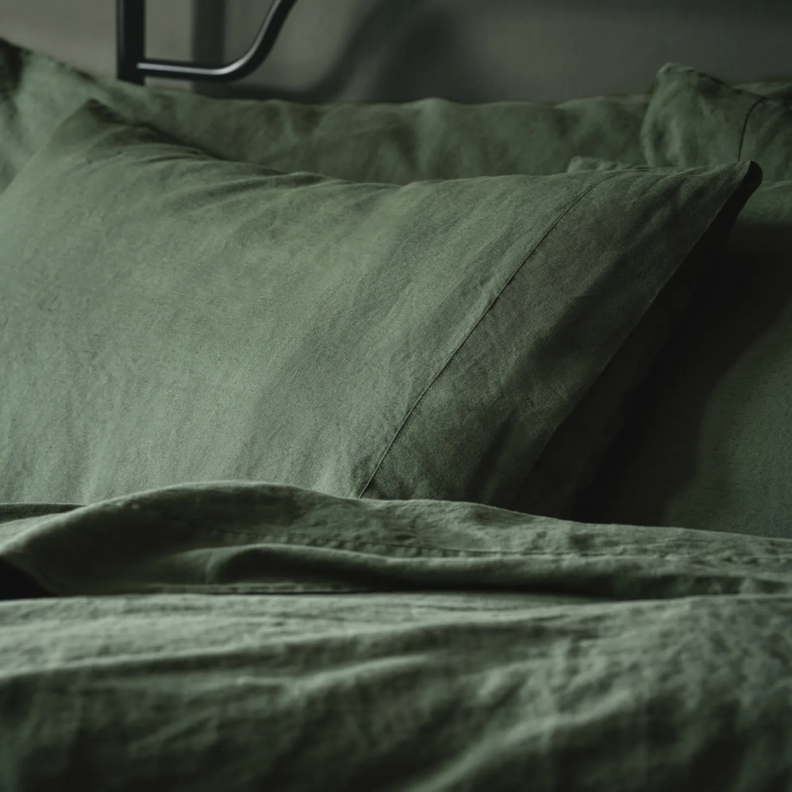 Hot Linen Blend Pillowcase (Pair) Linen Bedding|Pillowcases