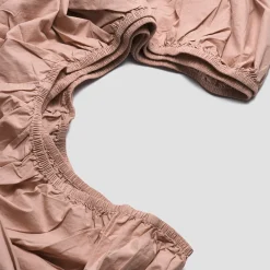 Online Washed Cotton Percale Fitted Sheet Fitted Sheets