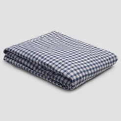 Cotton Fitted Sheet Gingham Bedding|Fitted Sheets