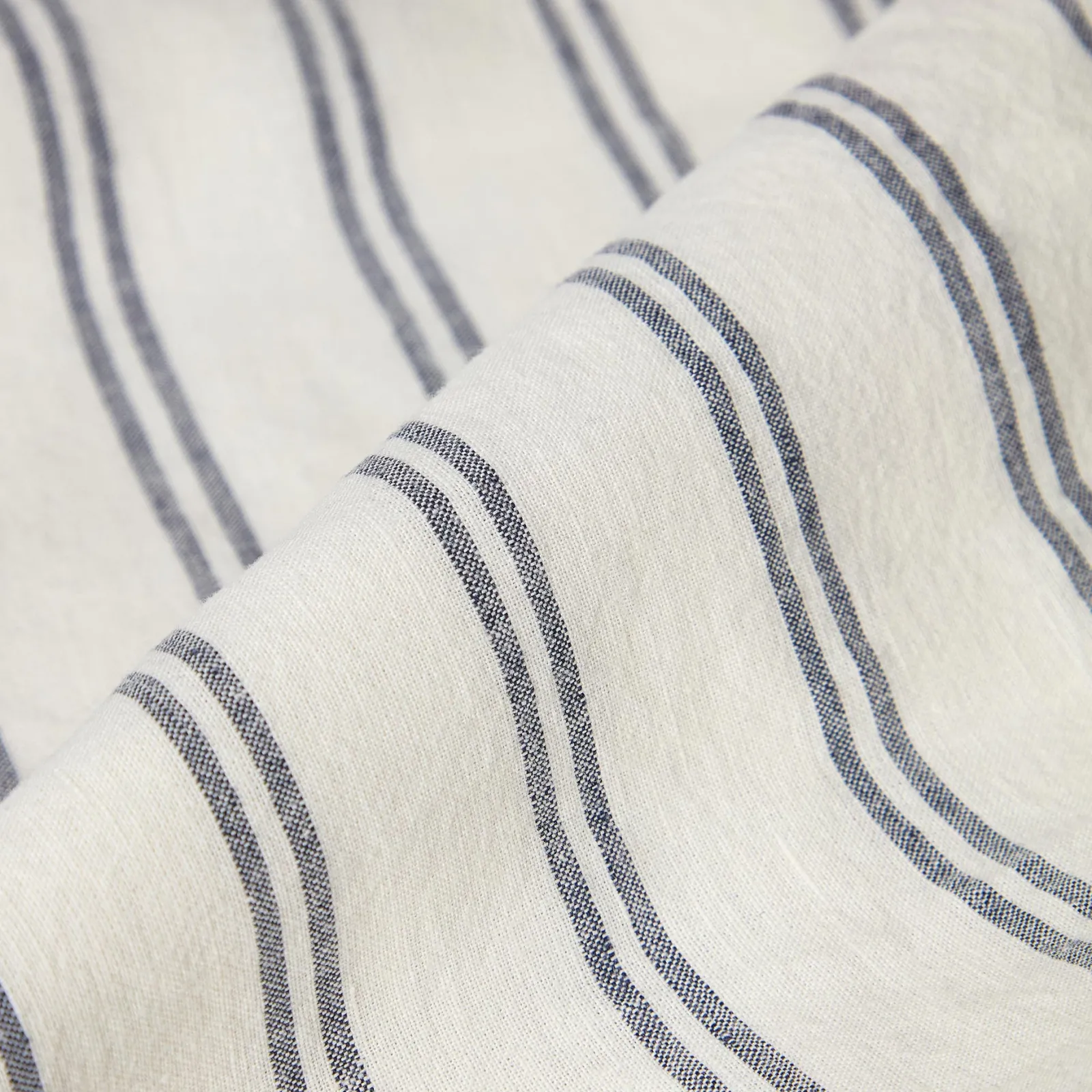 Sale Linen Blend Pillowcase (Pair) Striped Bedding|Linen Bedding