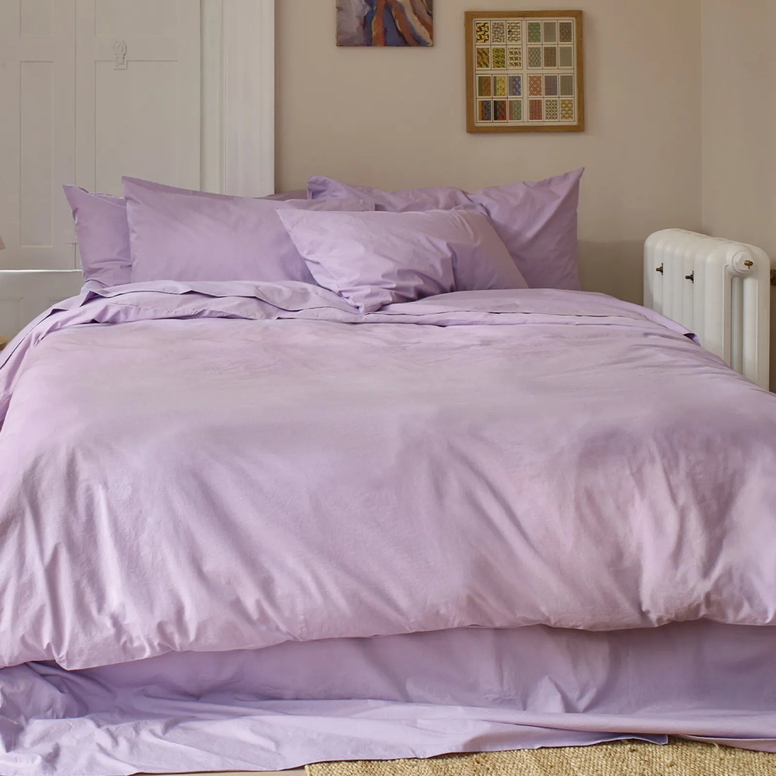 Washed Cotton Percale Duvet Cover Duvet Covers