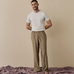 Online Men's d Linen Pajama Pants Linen Pajamas