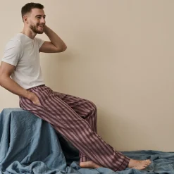 Outlet Men's d Linen Pajama Pants Linen Pajamas