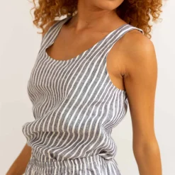 New Linen Cami Top Women Linen Pajamas