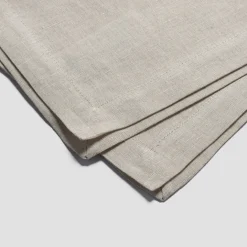 Discount 100% Linen Napkins Set of 4 Table Linens