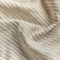 Hot Linen Blend Pillowcase (Pair) Striped Bedding|Linen Bedding