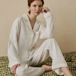 Online Linen Pajama pants Women Linen Pajamas
