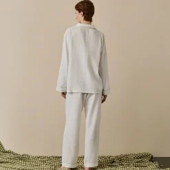 Sale Linen Pajama Set Women Pajama Sets|Linen Pajamas