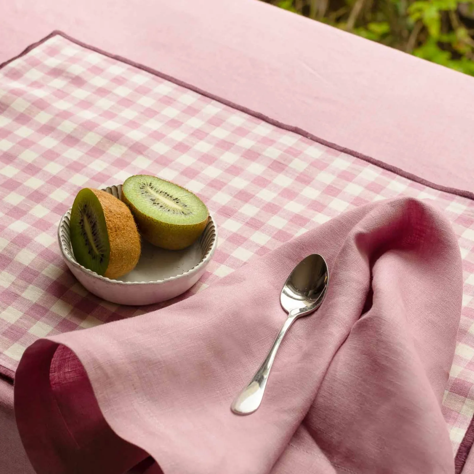 Discount 100% Linen Napkins Set of 4 Table Linens