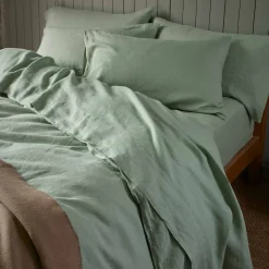 Discount 100% Linen Flat Sheet Linen Bedding|Flat Sheets