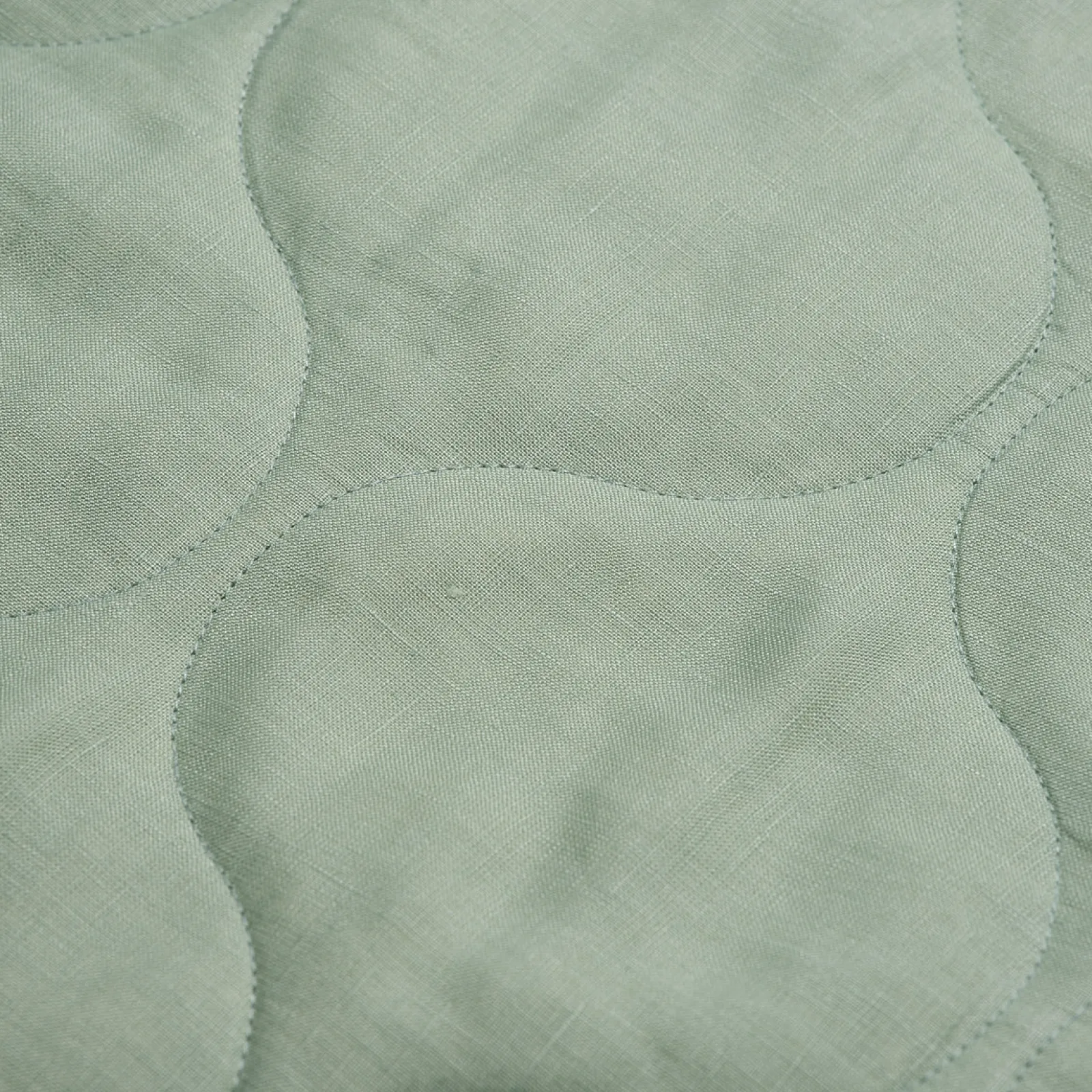 Clearance Sage Green Linen Sham (Pair) Linen Bedding