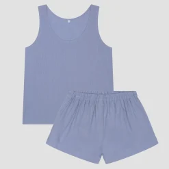 Online Linen Tencel Cami Set Women Linen Pajamas