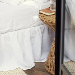 Best Linen Blend Bed Skirt Bed Skirts