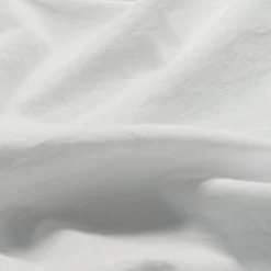 Hot White Washed Cotton Percale Fitted Sheet Fitted Sheets