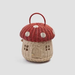 New Red Mushroom Basket Kids Toys